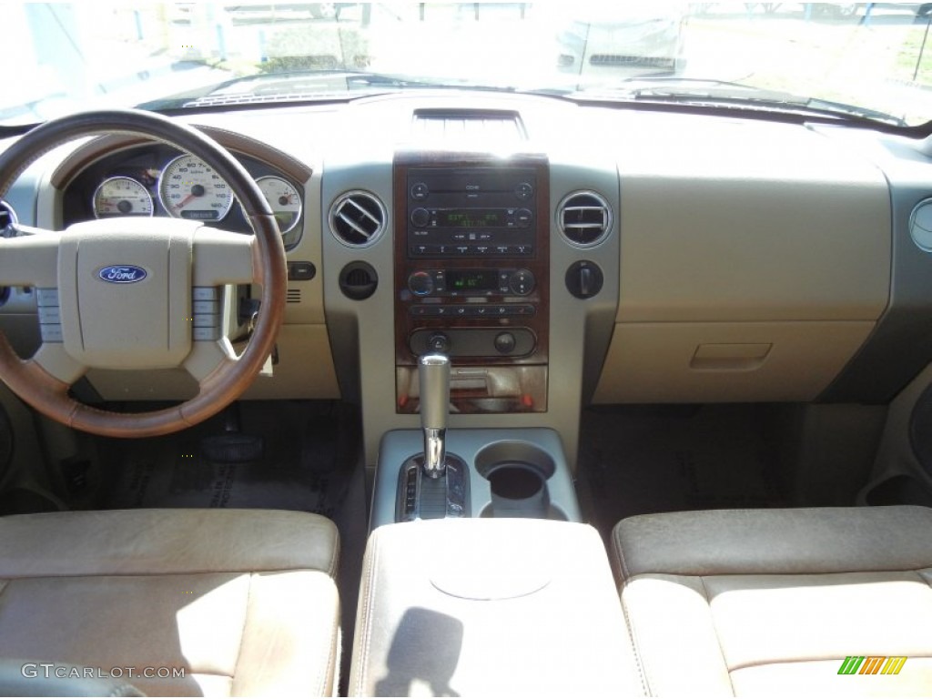 2007 F150 King Ranch SuperCrew - Oxford White / Castano Brown Leather photo #18