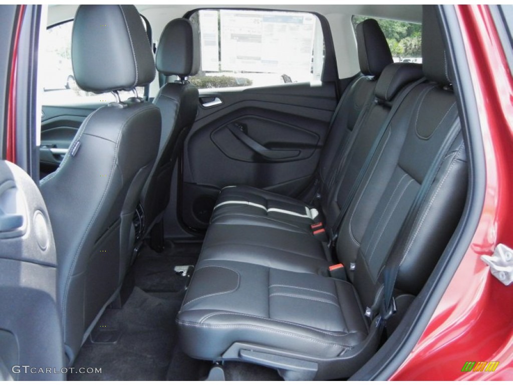 2013 Ford Escape Titanium 2.0L EcoBoost Rear Seat Photo #79613079