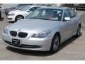 Titanium Silver Metallic - 5 Series 550i Sedan Photo No. 3