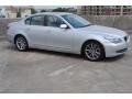 Titanium Silver Metallic - 5 Series 550i Sedan Photo No. 8
