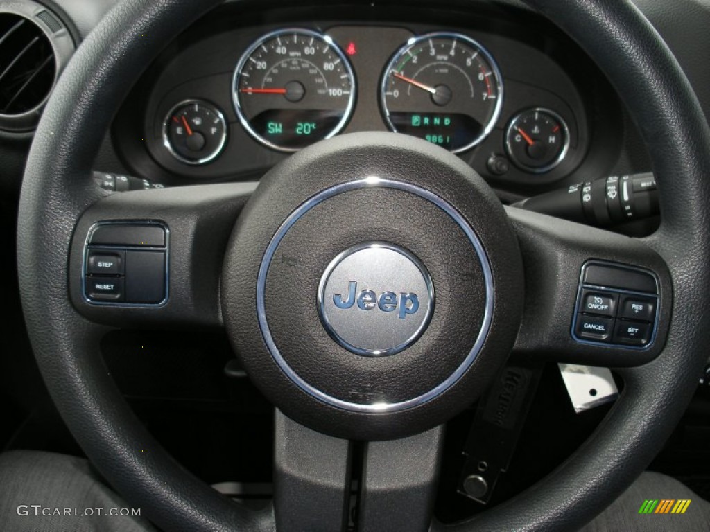 2011 Wrangler Sport 4x4 - Black / Black photo #18