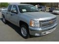 2013 Silver Ice Metallic Chevrolet Silverado 1500 LT Crew Cab 4x4  photo #1