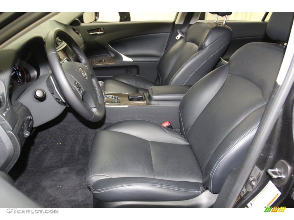 Black Interior 2010 Lexus IS 350 Photo #79616089