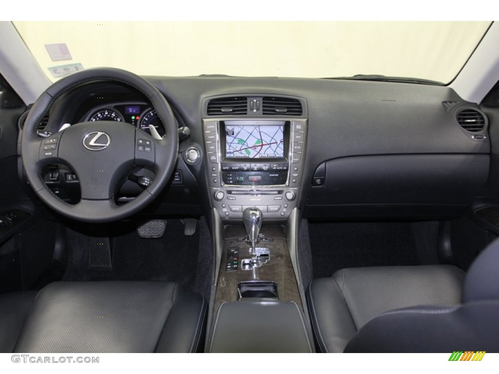 2010 Lexus IS 350 Black Dashboard Photo #79616109