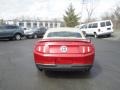 2012 Red Candy Metallic Ford Mustang V6 Premium Convertible  photo #4