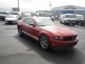 2012 Red Candy Metallic Ford Mustang V6 Premium Convertible  photo #7