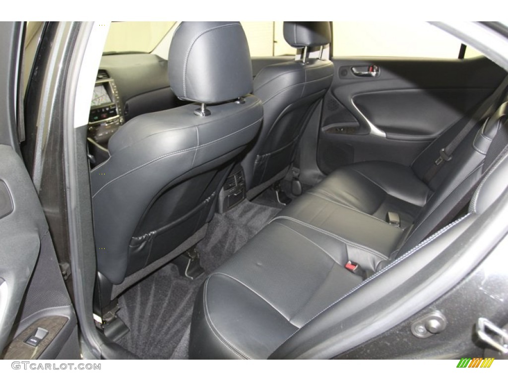 Black Interior 2010 Lexus IS 350 Photo #79616576