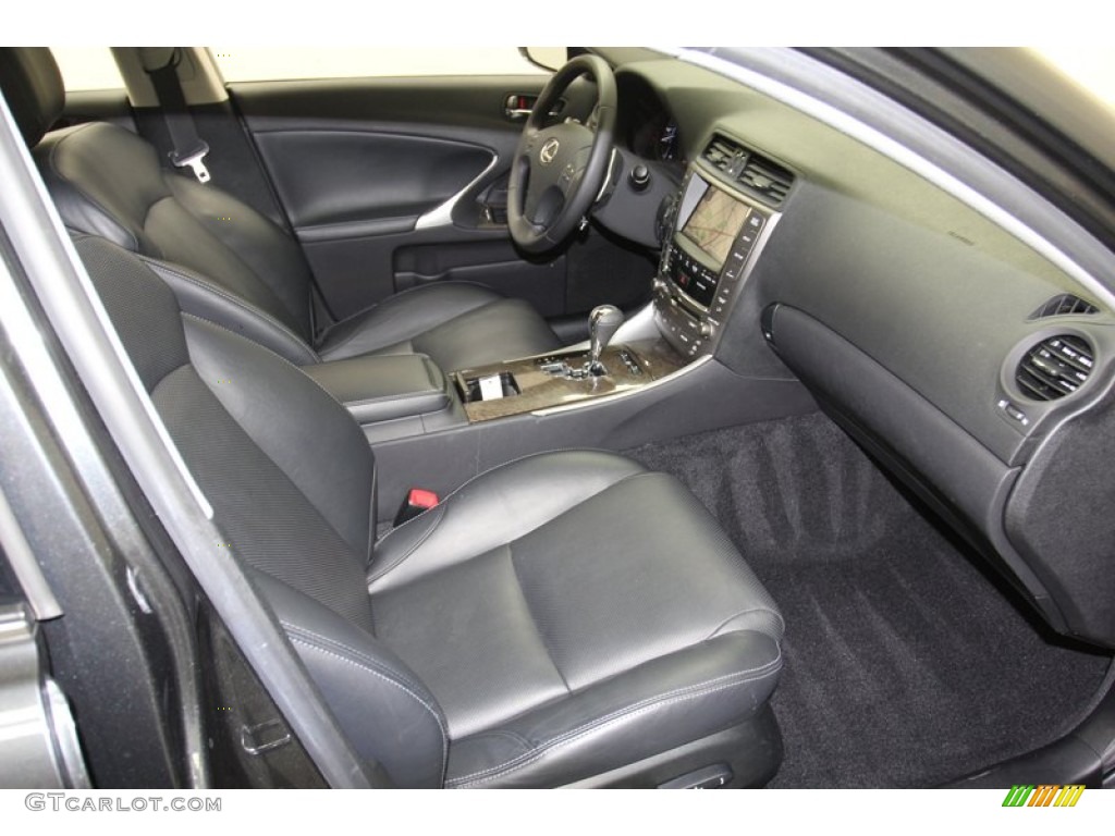 Black Interior 2010 Lexus IS 350 Photo #79616755