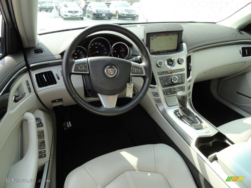 Light Titanium/Ebony Interior 2010 Cadillac CTS 4 3.0 AWD Sedan Photo #79616770
