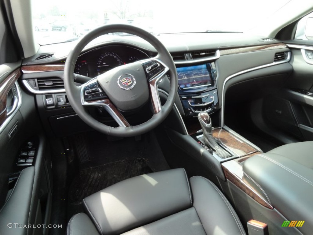 Jet Black Interior 2013 Cadillac XTS Luxury FWD Photo #79618198