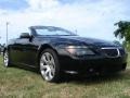 Jet Black - 6 Series 645i Convertible Photo No. 10