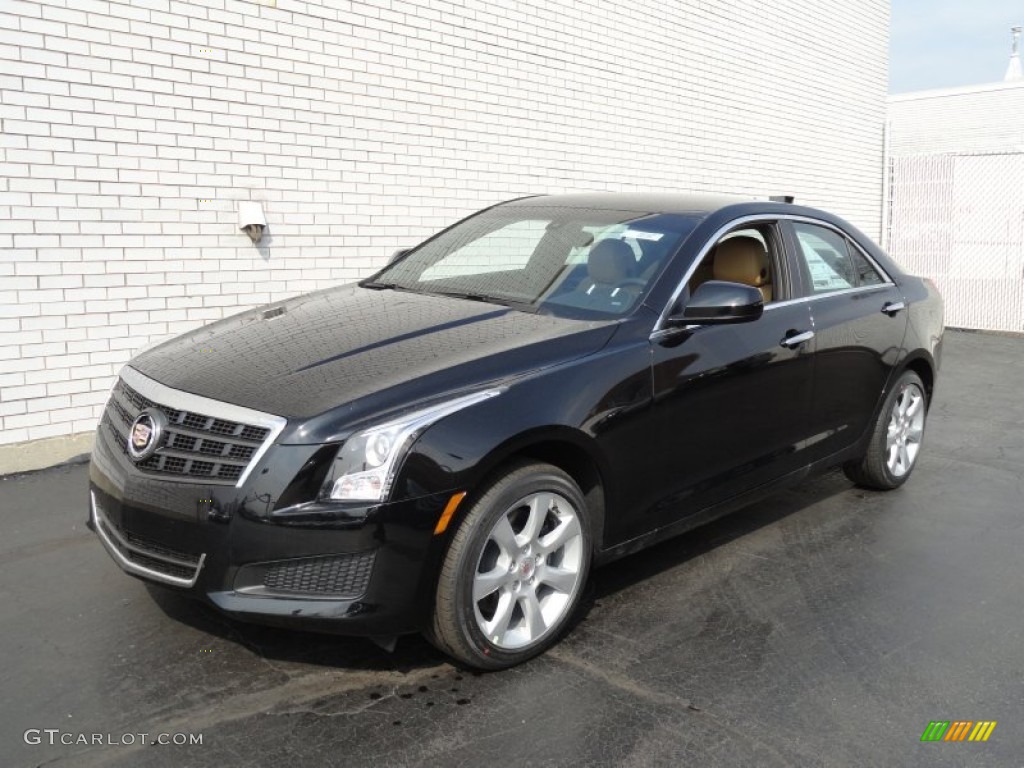 2013 ATS 2.0L Turbo AWD - Black Raven / Caramel/Jet Black Accents photo #1