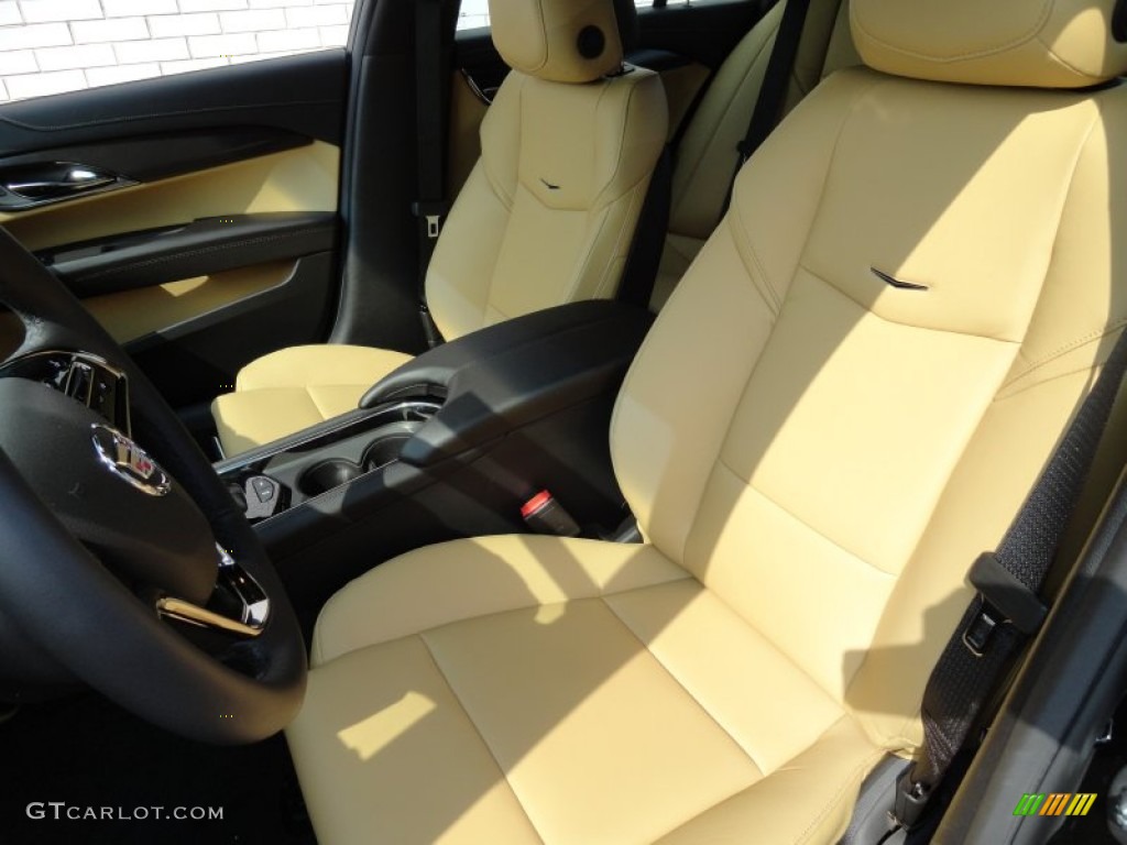 Caramel/Jet Black Accents Interior 2013 Cadillac ATS 2.0L Turbo AWD Photo #79619250