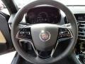 Caramel/Jet Black Accents 2013 Cadillac ATS 2.0L Turbo AWD Steering Wheel