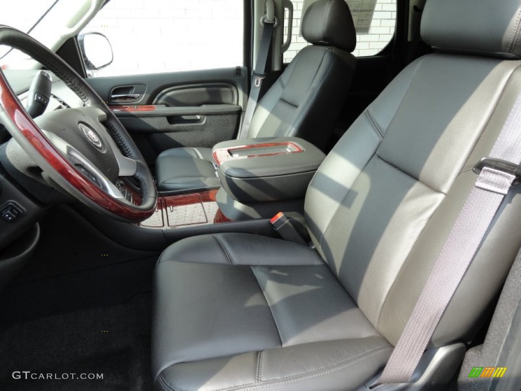 Ebony Interior 2013 Cadillac Escalade Premium AWD Photo #79619631