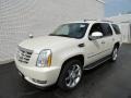 2013 White Diamond Tricoat Cadillac Escalade Luxury AWD  photo #1