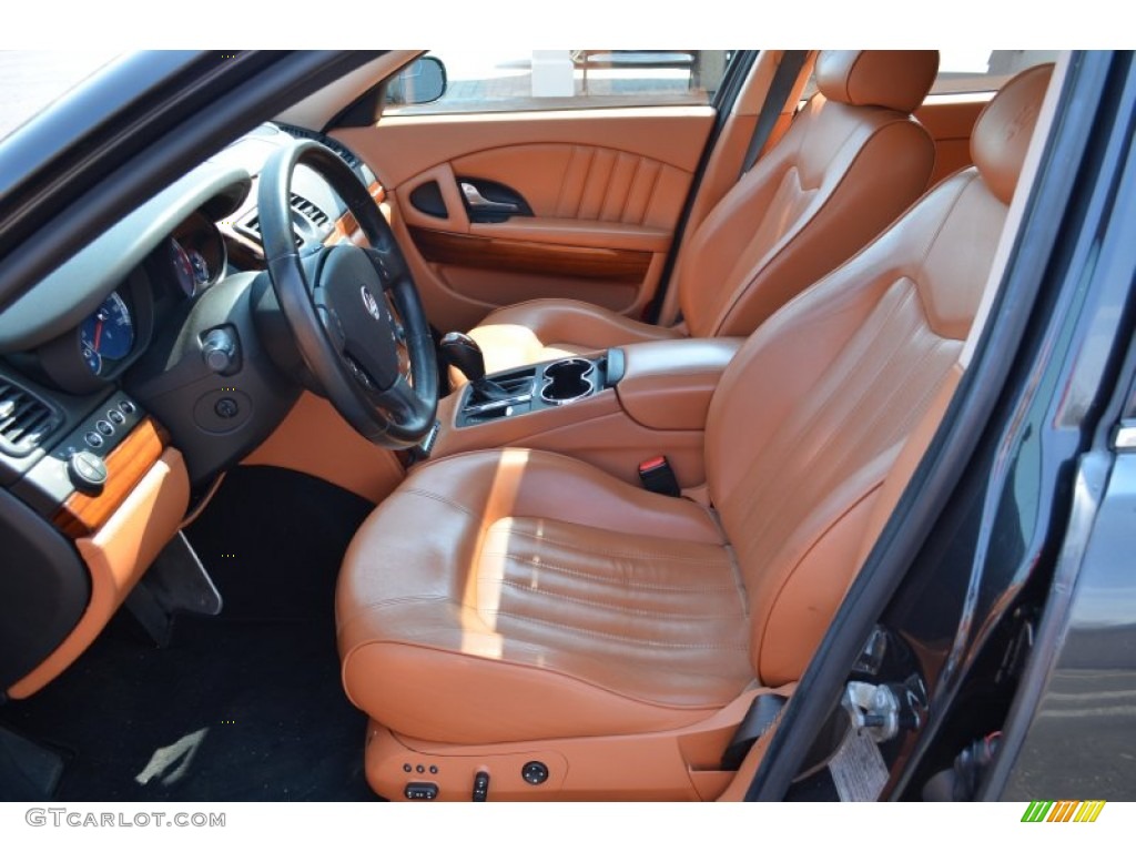 Brown Interior 2007 Maserati Quattroporte Standard Quattroporte Model Photo #79619838