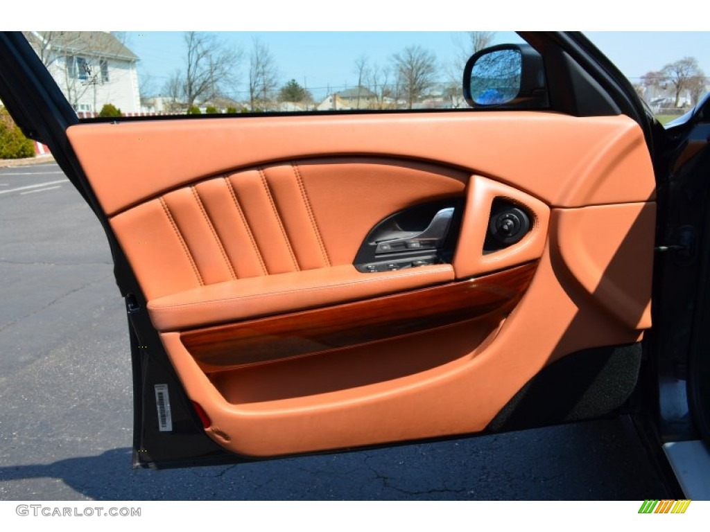 2007 Maserati Quattroporte Standard Quattroporte Model Brown Door Panel Photo #79619998