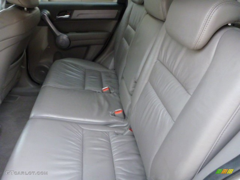 2008 CR-V EX-L 4WD - Taffeta White / Gray photo #5