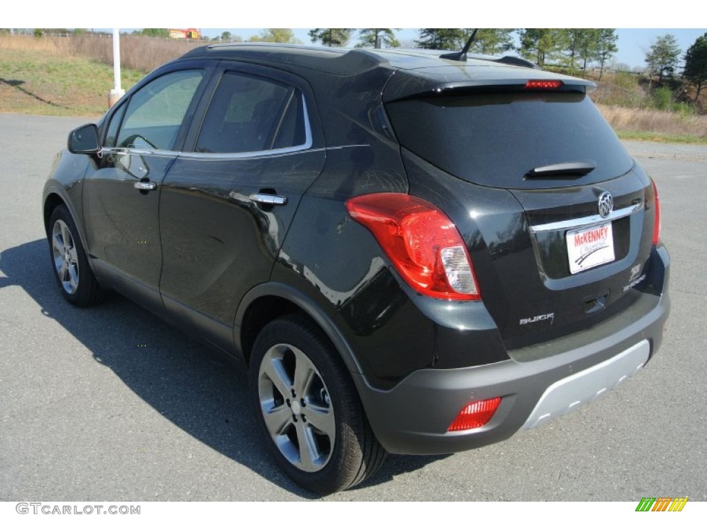 2013 Encore Premium - Carbon Black Metallic / Ebony photo #4