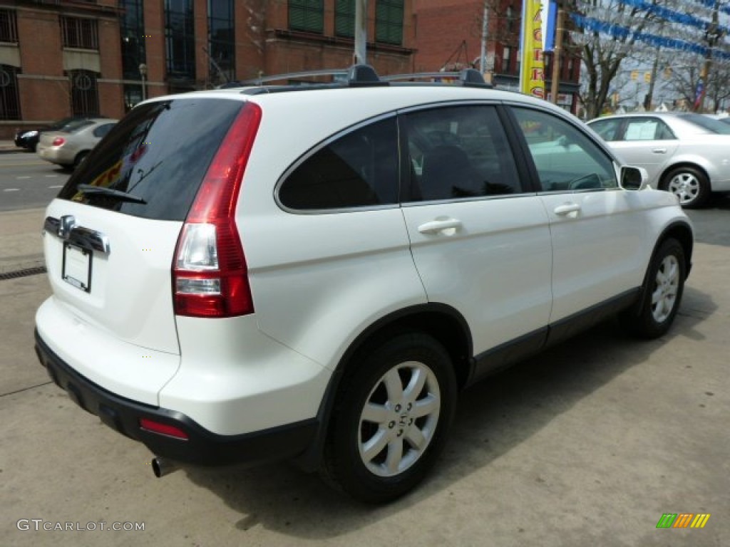 2008 CR-V EX-L 4WD - Taffeta White / Gray photo #11