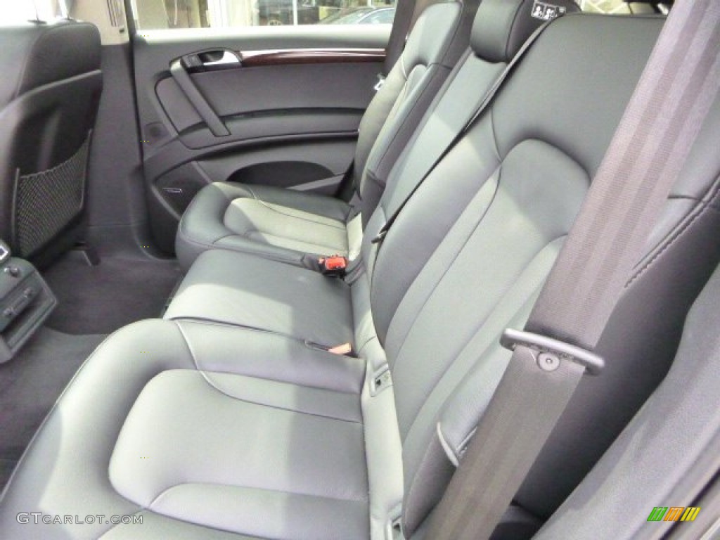 Black Interior 2013 Audi Q7 3.0 TFSI quattro Photo #79620250
