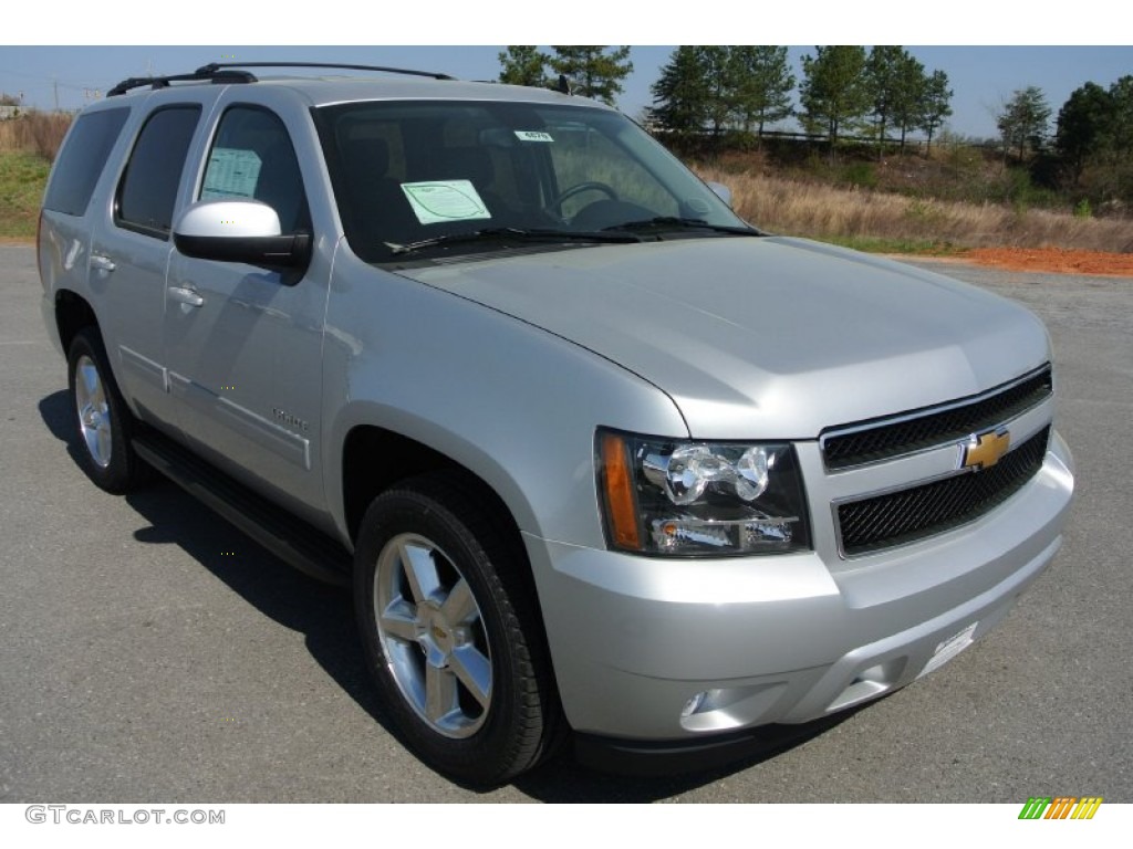 Silver Ice Metallic 2013 Chevrolet Tahoe LT Exterior Photo #79620530