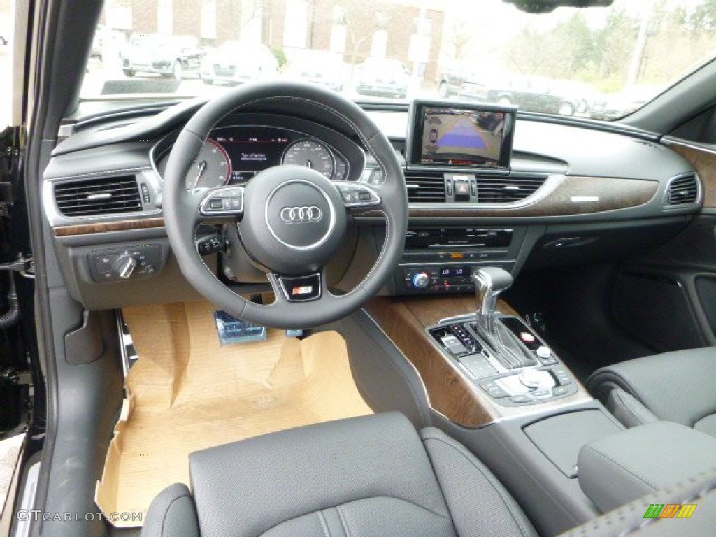 Black Interior 2013 Audi S6 4.0 TFSI quattro Sedan Photo #79620718