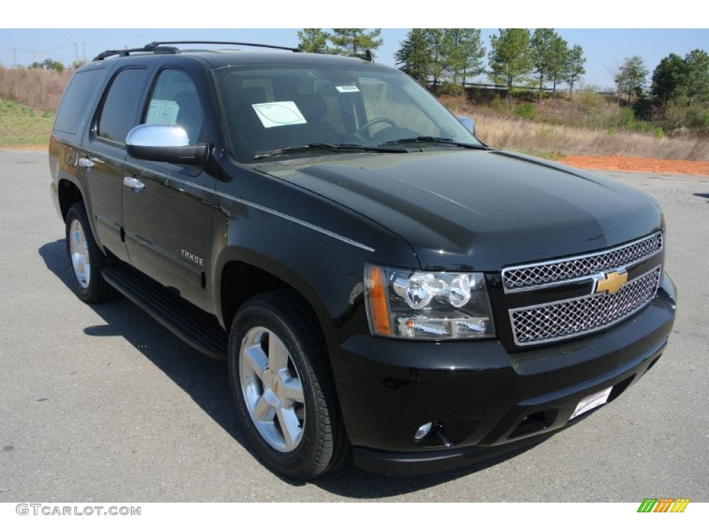 Black 2013 Chevrolet Tahoe LT Exterior Photo #79620942