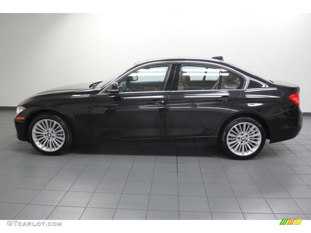 Black Sapphire Metallic 2012 BMW 3 Series 328i Sedan Exterior Photo #79621068