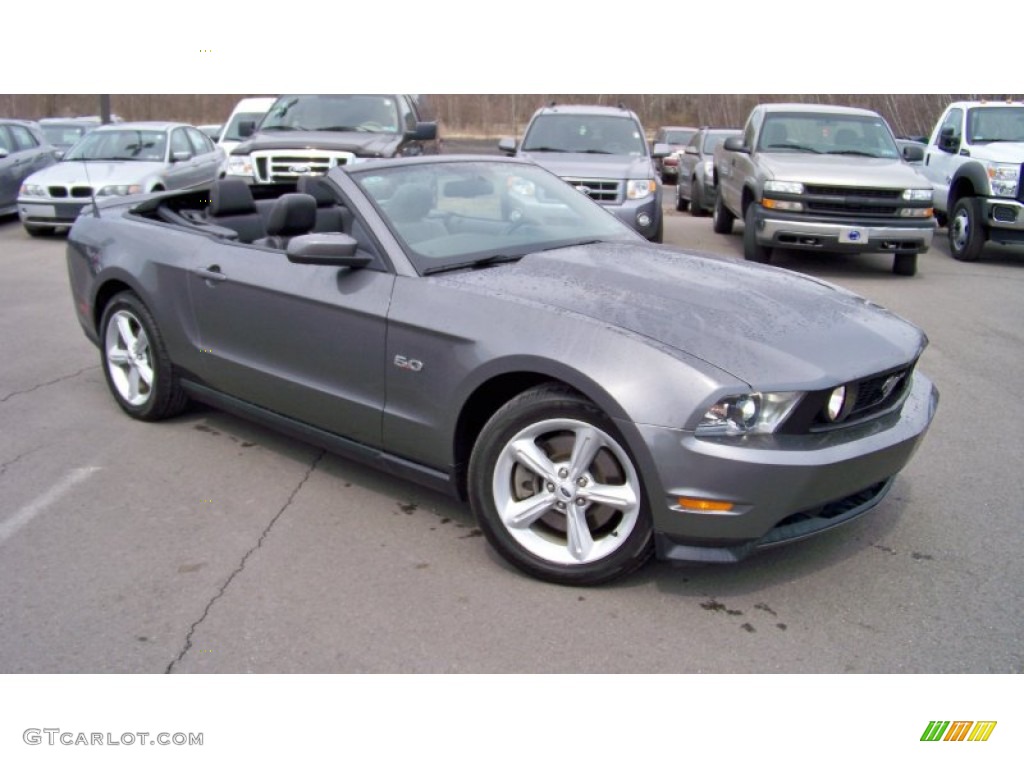 Sterling Gray Metallic 2011 Ford Mustang GT Premium Convertible Exterior Photo #79621088