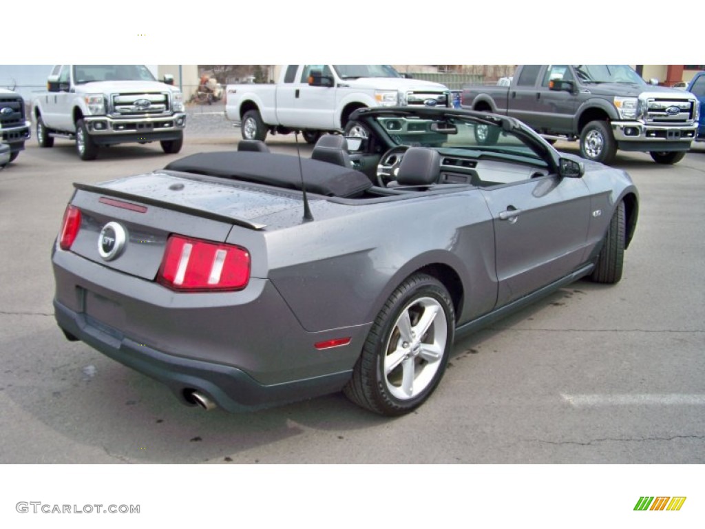 2011 Mustang GT Premium Convertible - Sterling Gray Metallic / Charcoal Black photo #5