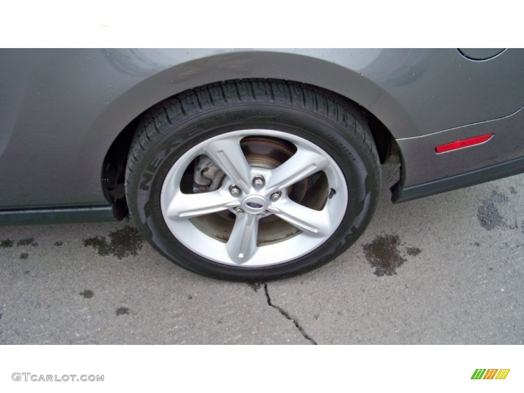 2011 Mustang GT Premium Convertible - Sterling Gray Metallic / Charcoal Black photo #9