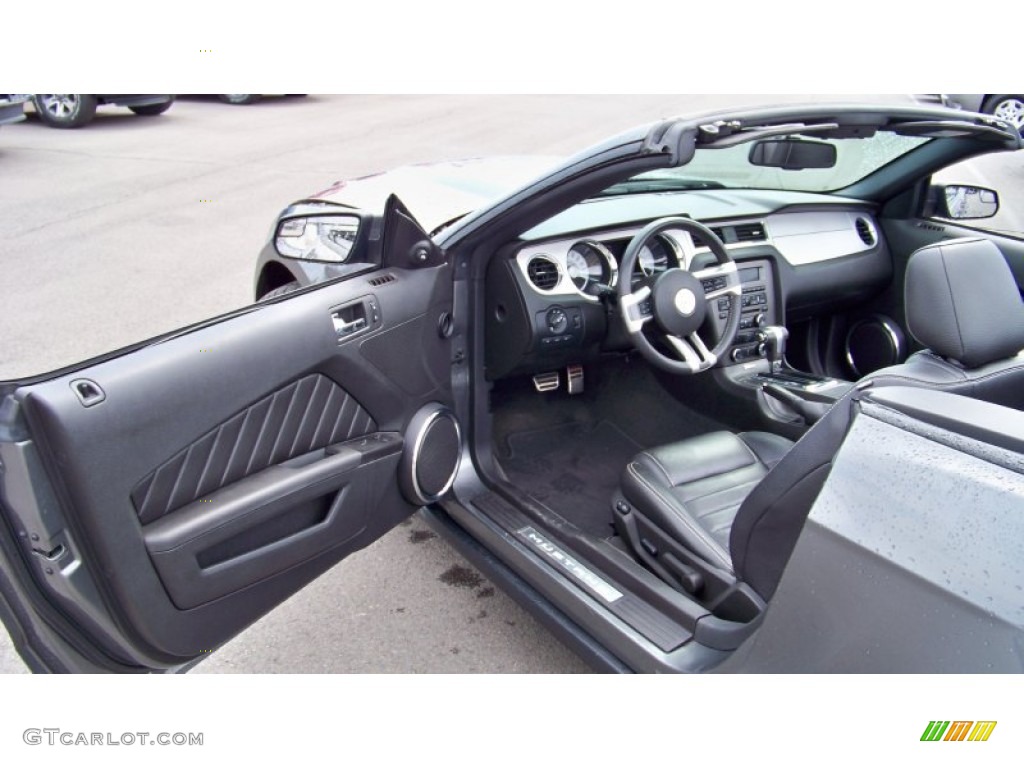 2011 Mustang GT Premium Convertible - Sterling Gray Metallic / Charcoal Black photo #11