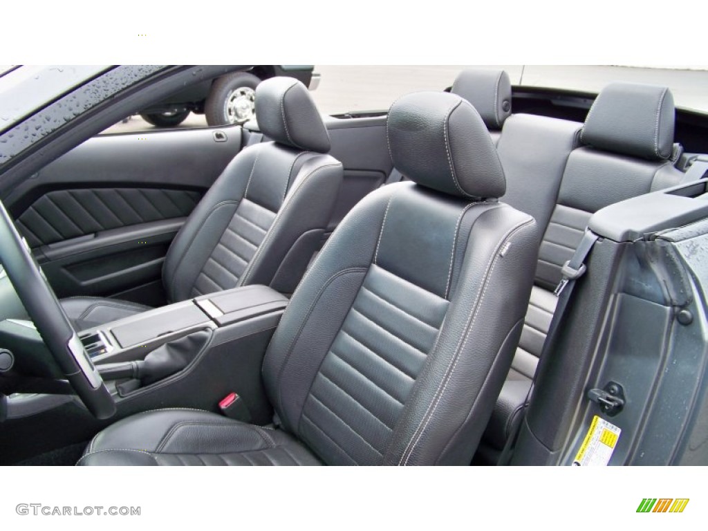 2011 Mustang GT Premium Convertible - Sterling Gray Metallic / Charcoal Black photo #12