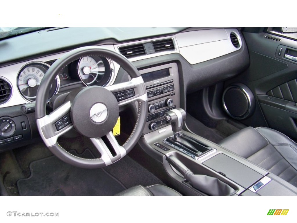 2011 Mustang GT Premium Convertible - Sterling Gray Metallic / Charcoal Black photo #13