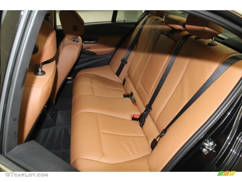 2012 BMW 3 Series 328i Sedan Rear Seat Photo #79621249