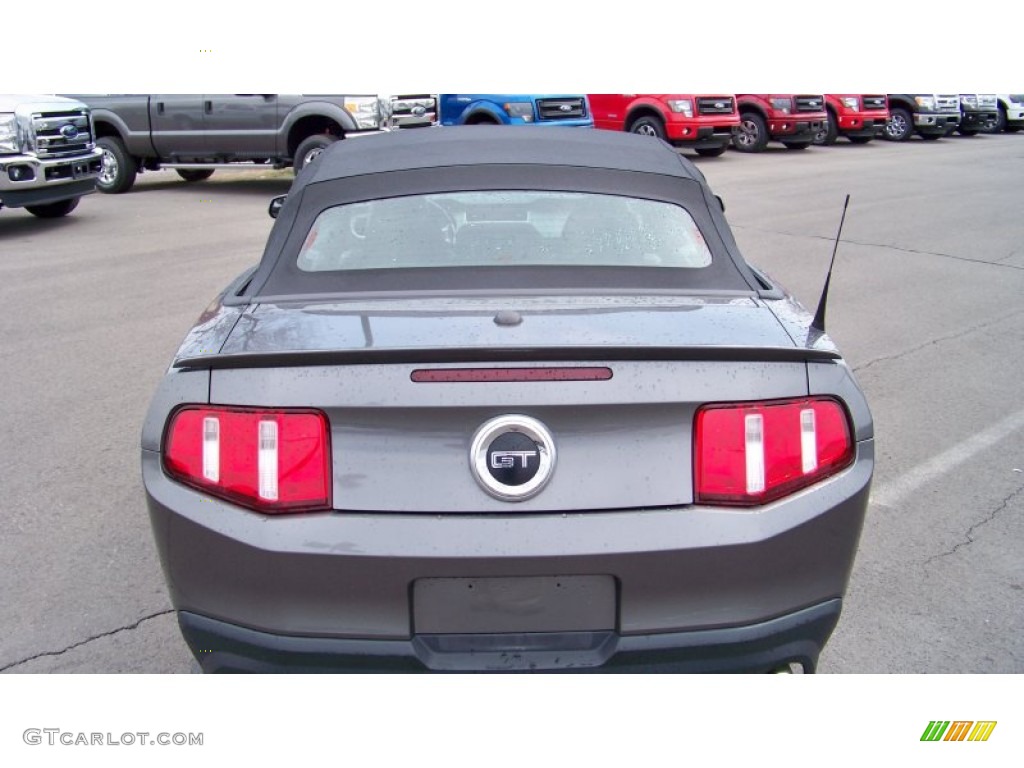 2011 Mustang GT Premium Convertible - Sterling Gray Metallic / Charcoal Black photo #20