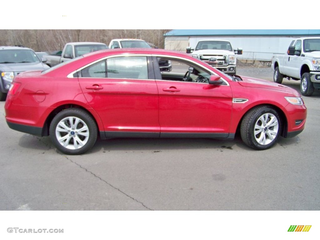 Red Candy Metallic 2010 Ford Taurus SEL Exterior Photo #79621417