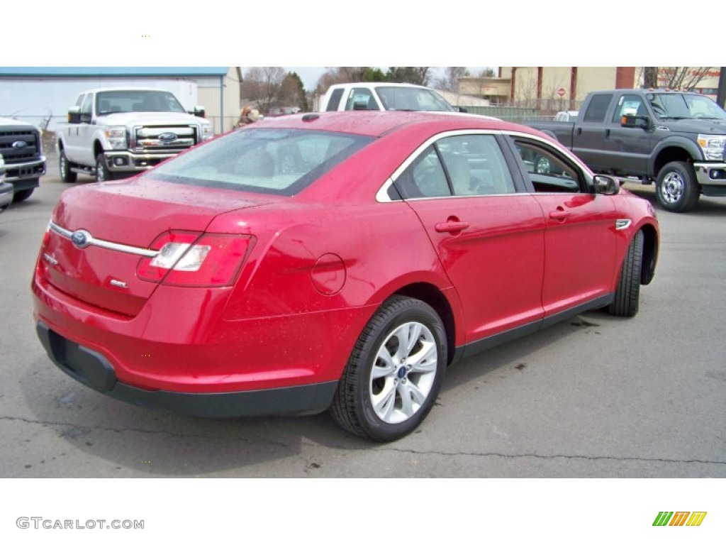 Red Candy Metallic 2010 Ford Taurus SEL Exterior Photo #79621429