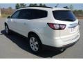 2013 White Diamond Tricoat Chevrolet Traverse LTZ  photo #4