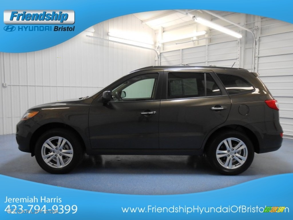 2011 Santa Fe Limited - Espresso Brown / Beige photo #1