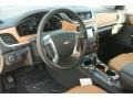 Ebony/Mojave 2013 Chevrolet Traverse LTZ Interior Color