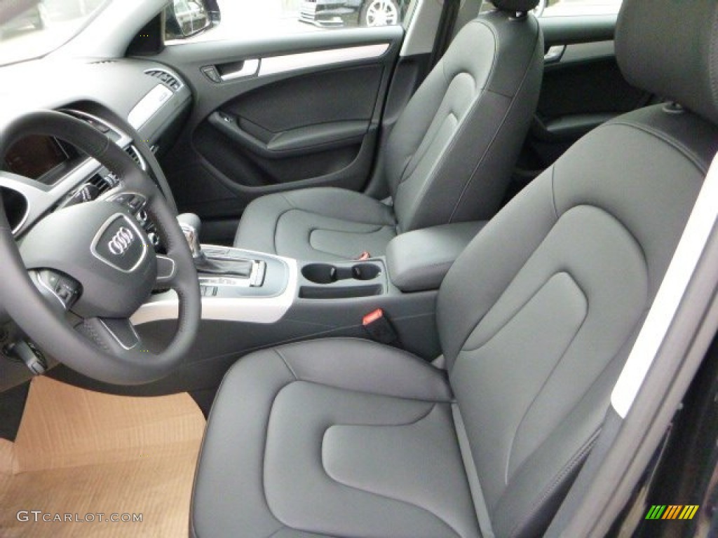 Black Interior 2013 Audi Allroad 2.0T quattro Avant Photo #79621898