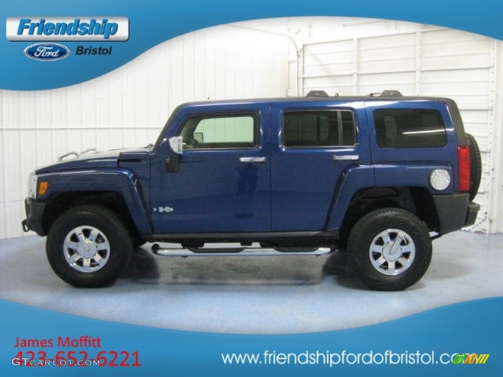 Superior Blue Hummer H3