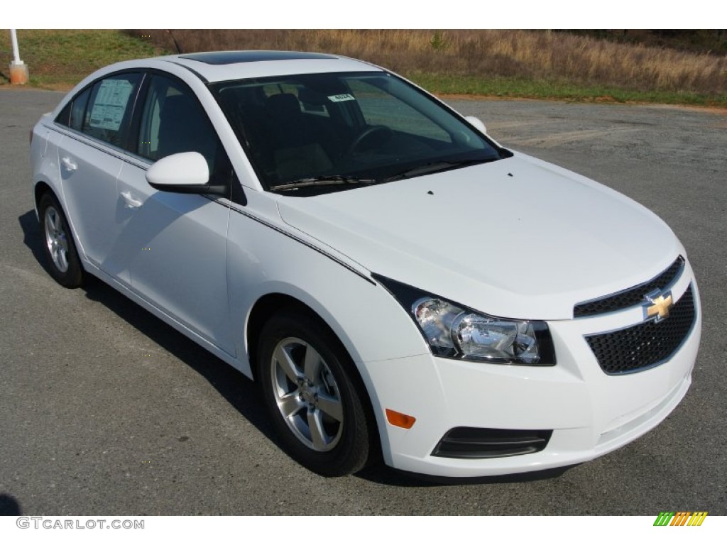 2013 Cruze LT - Summit White / Jet Black photo #2