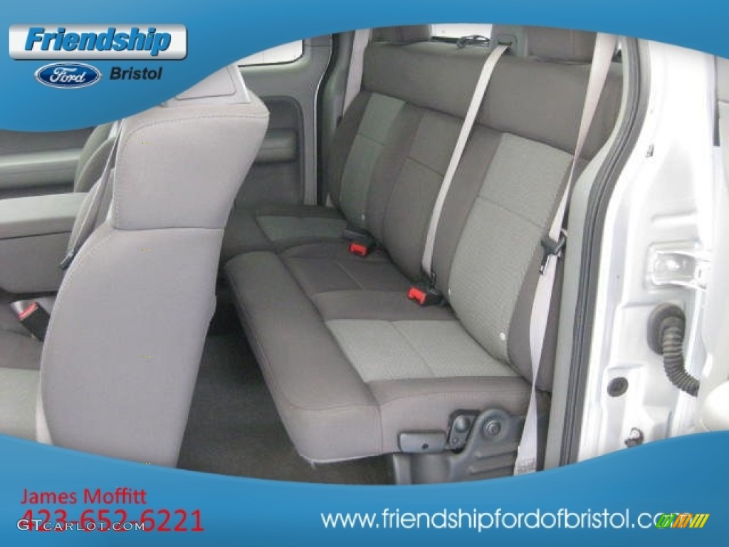 2005 F150 XLT SuperCab 4x4 - Silver Metallic / Medium Flint/Dark Flint Grey photo #9
