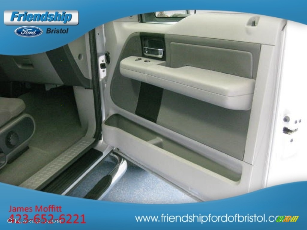 2005 F150 XLT SuperCab 4x4 - Silver Metallic / Medium Flint/Dark Flint Grey photo #13