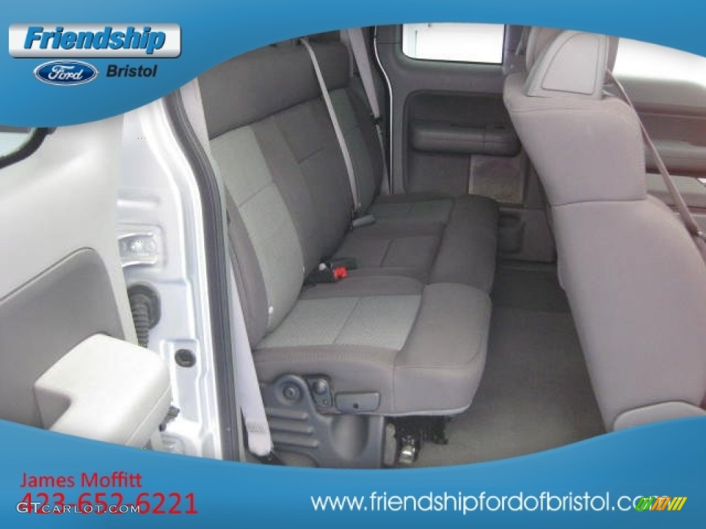 2005 F150 XLT SuperCab 4x4 - Silver Metallic / Medium Flint/Dark Flint Grey photo #14