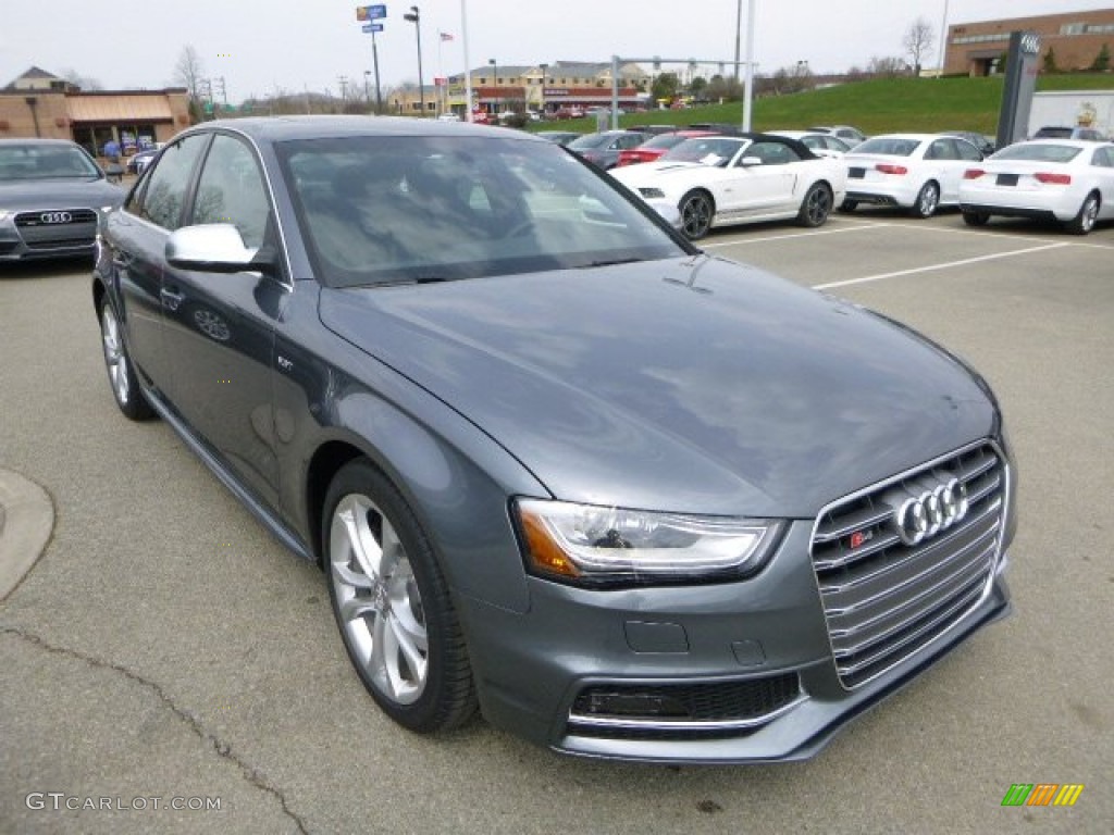 Monsoon Gray Metallic 2013 Audi S4 3.0T quattro Sedan Exterior Photo #79622722
